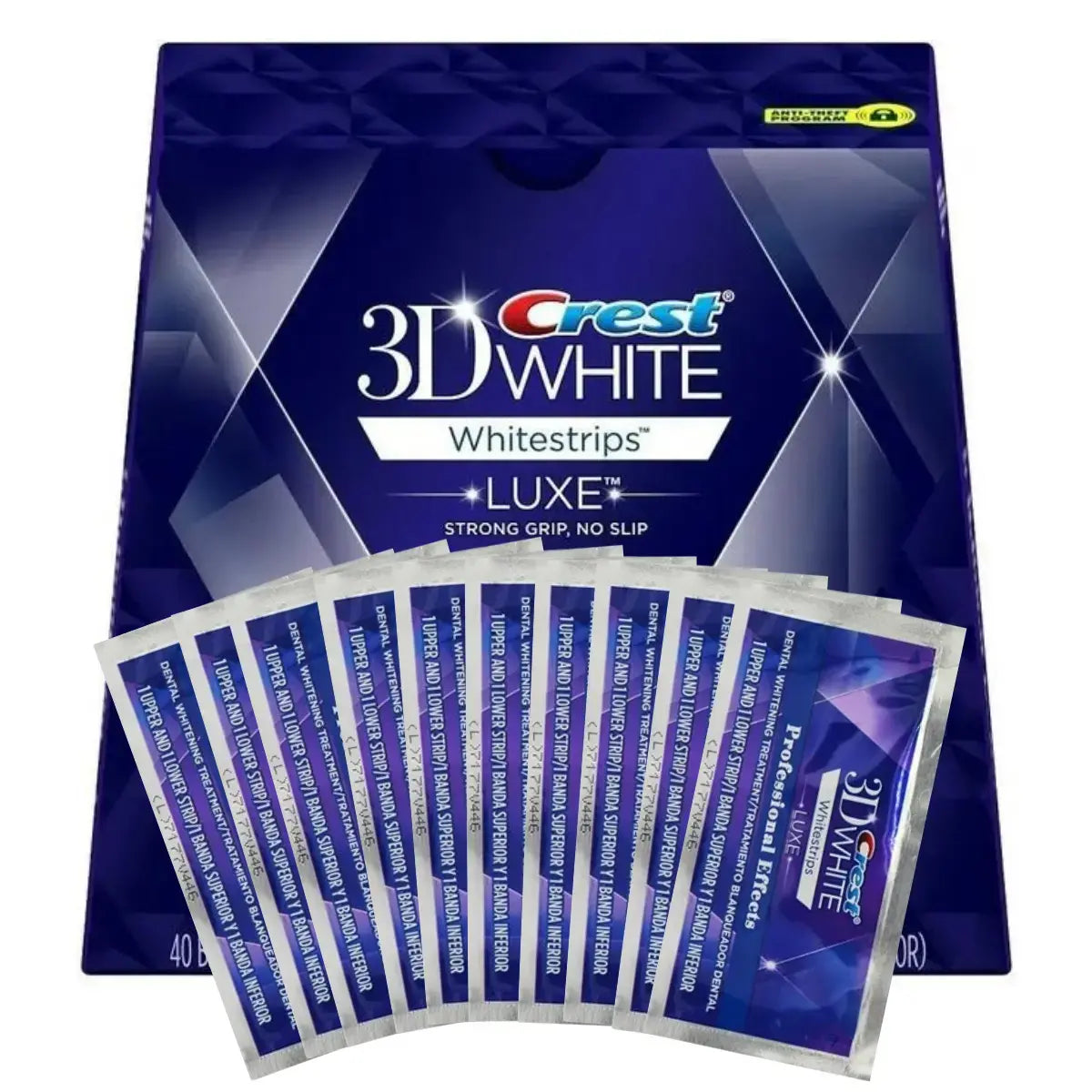 Bandes Blanchissantes Crest 3D White Luxe Professional Effects