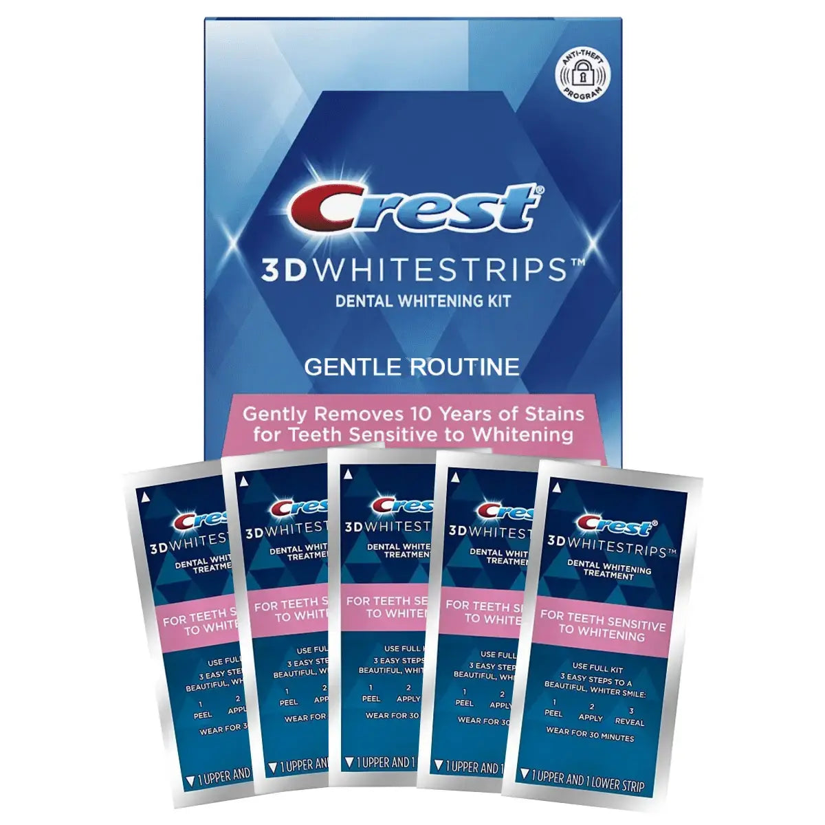 Bandes Blanchissantes 3D White Gentle Routine