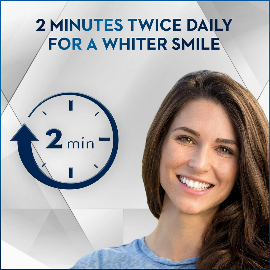 Dentifrice Crest 3D White Brilliance Whitening 2-Step (113g) & (65g)