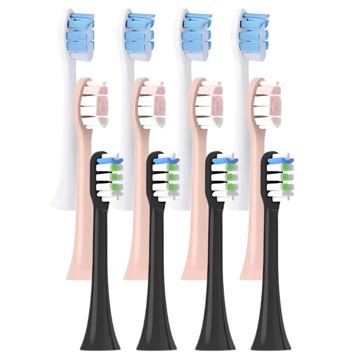 Ensemble de 12 Têtes de Rechange pour Brosses à Dents Philips Sonicare - YM9024/YM6044/YM9034