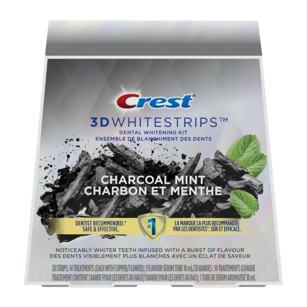 Bandes Blanchissantes Brilliance White Charcoal Mint Whitestrips