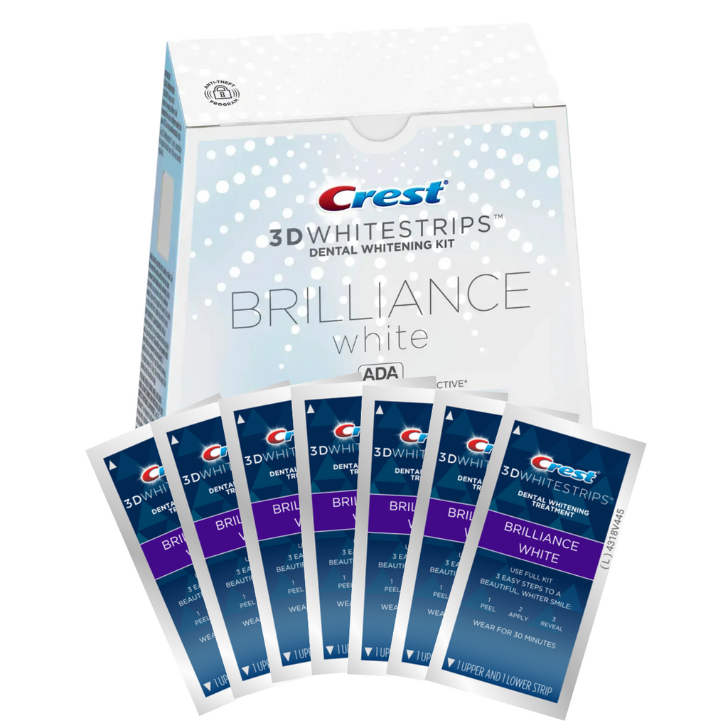 Bandes Blanchissantes Crest 3D Whitestrips Brillance White