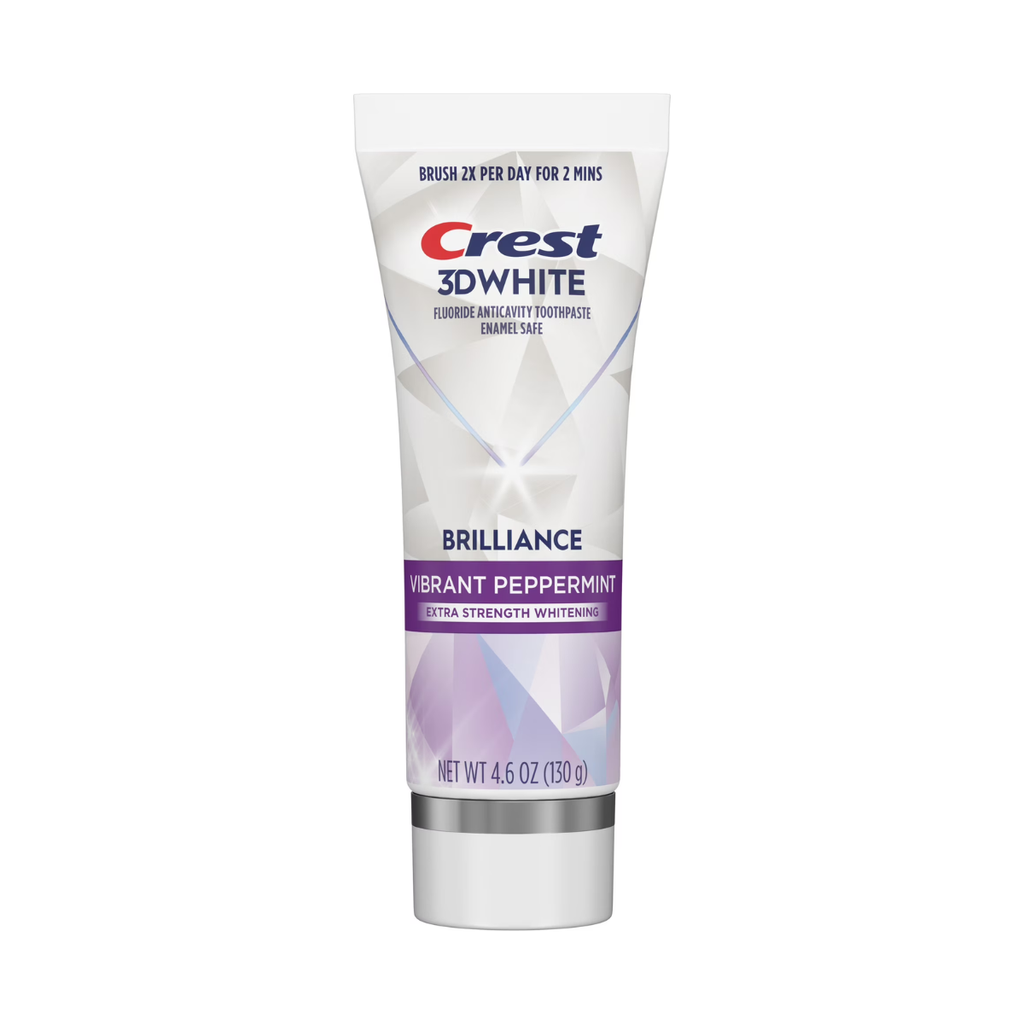 Dentifrice Crest 3D White Brilliance Vibrant Peppermint 130g