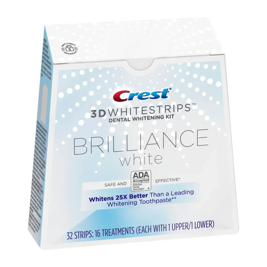 Bandes Blanchissantes Crest 3D Whitestrips Brillance White