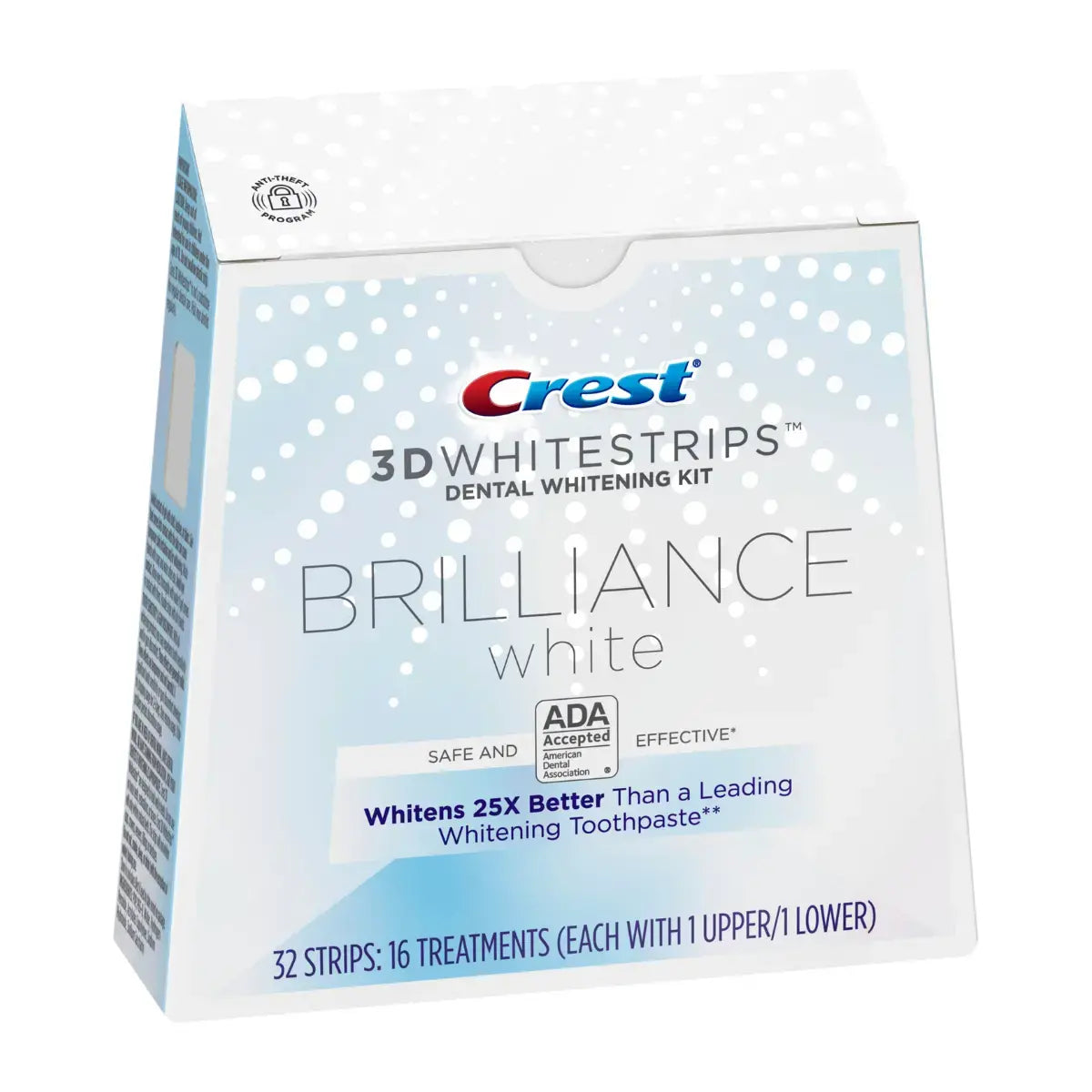 Bandes Blanchissantes Crest 3D Whitestrips Brillance White