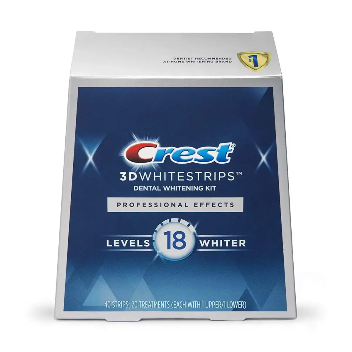 Bandes Blanchissantes Crest Professional-Level 18 Whitestrips