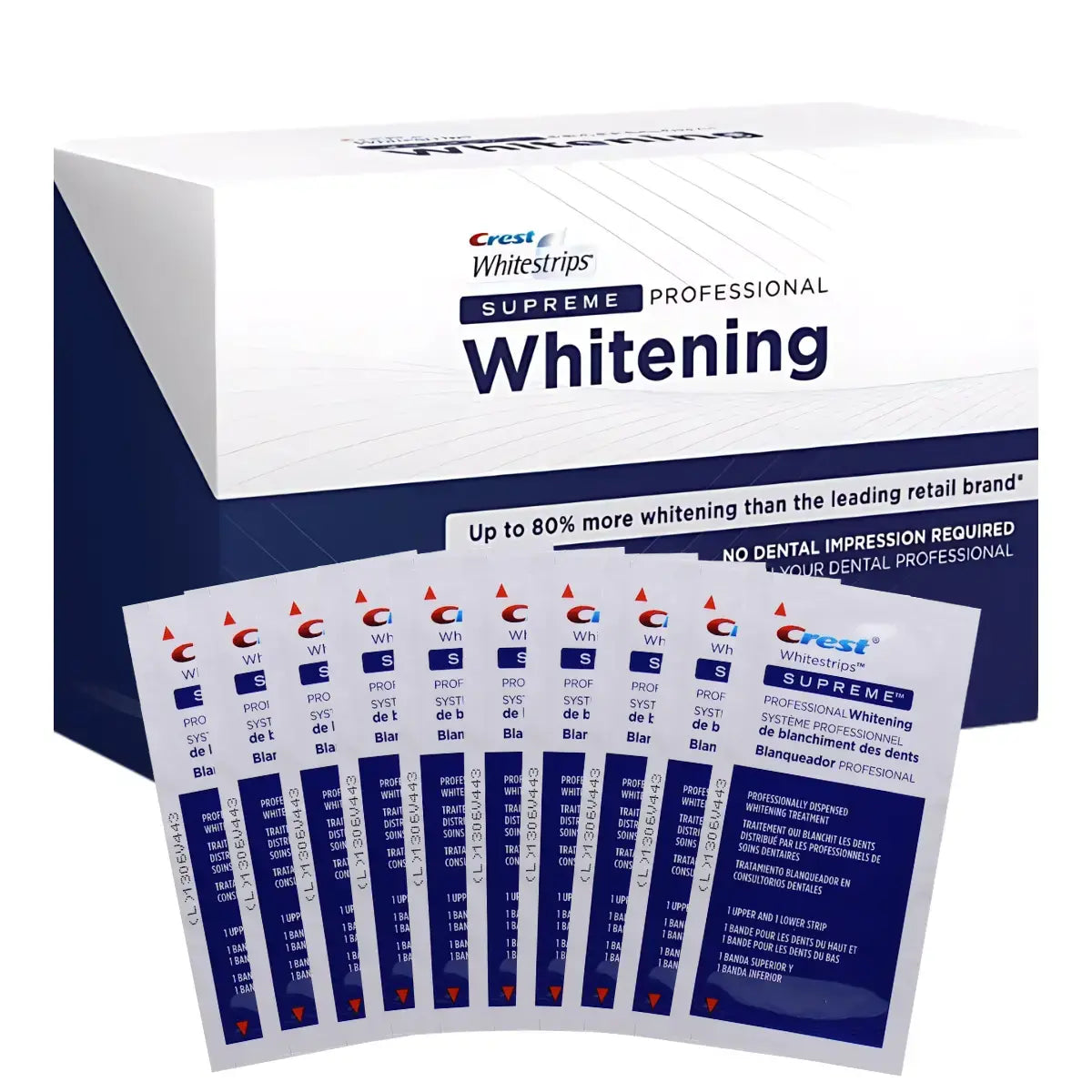 Paski Wybielające Crest 3D Whitestrips Supreme Professional