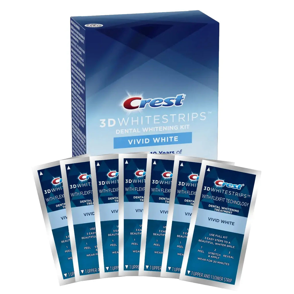 Bandes Blanchissantes Crest 3D Whitestrips Vivid