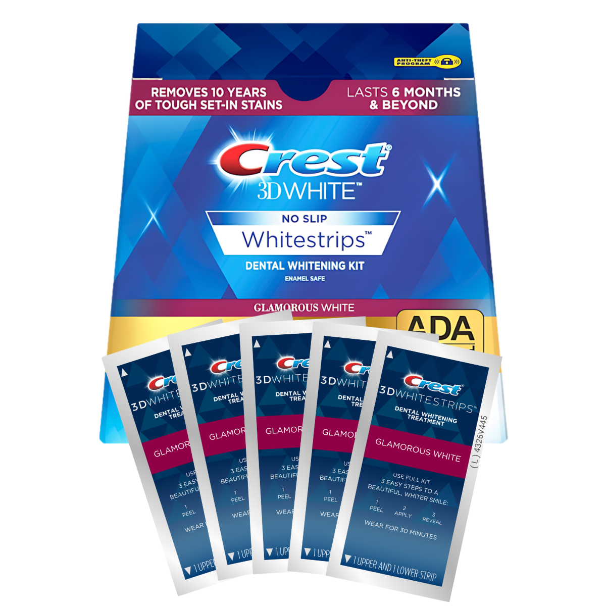 Bandes Blanchissantes 3D White Glamorous White