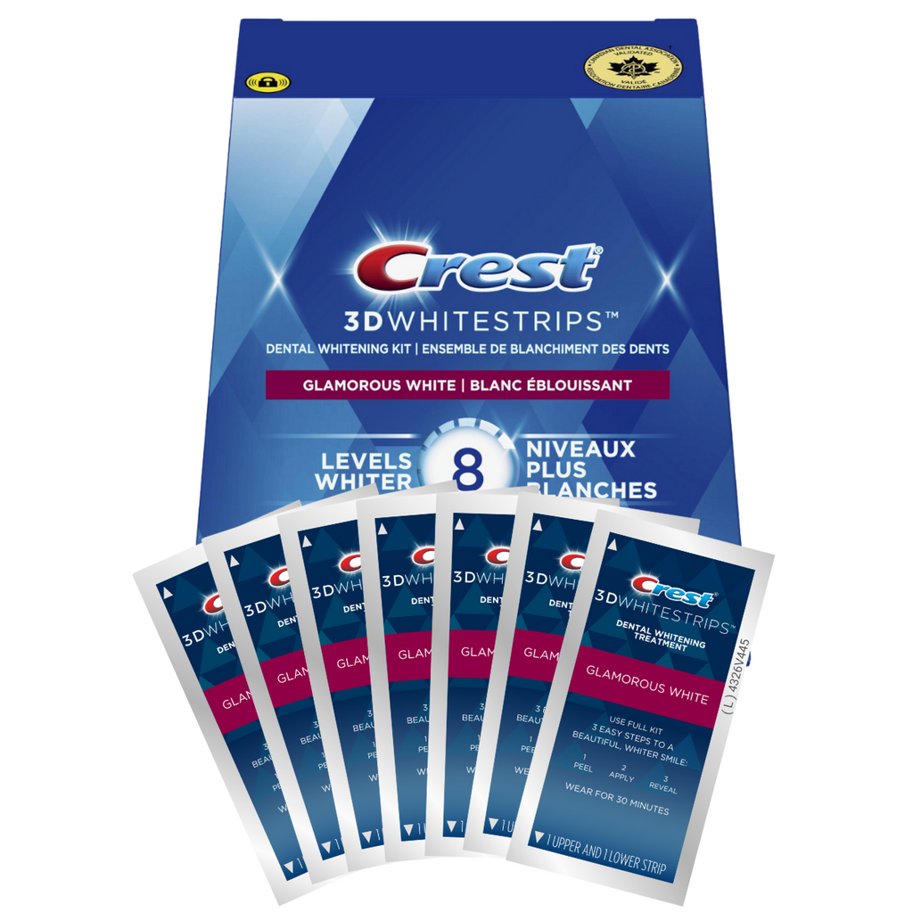 Bandes Blanchissantes Glamorous White 8 Levels Whiter