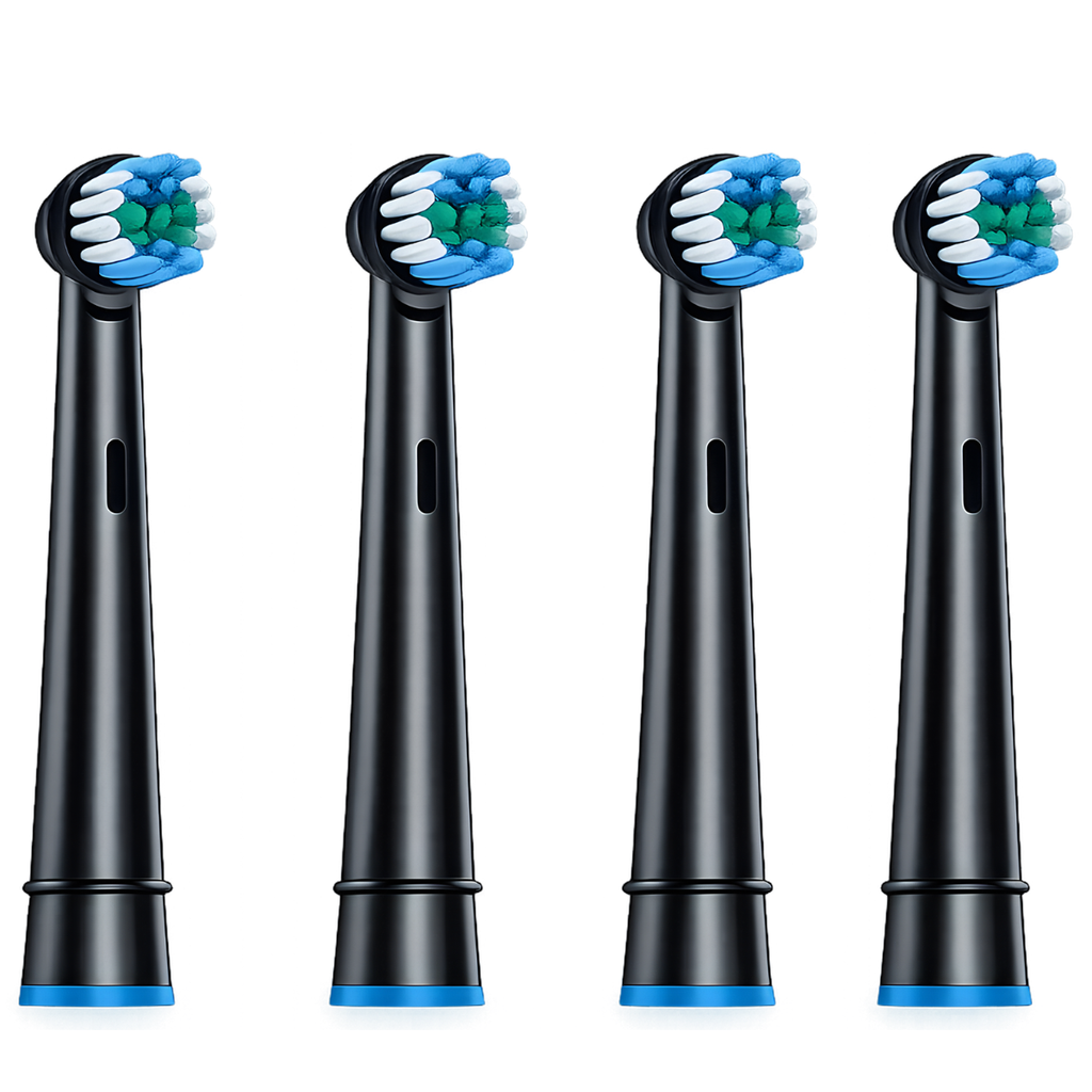Brosse à dents électrique Deep Clean noire + 4 têtes