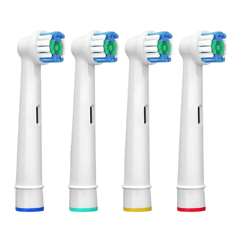 Brosse à dents électrique Deep Clean blanche + 4 têtes