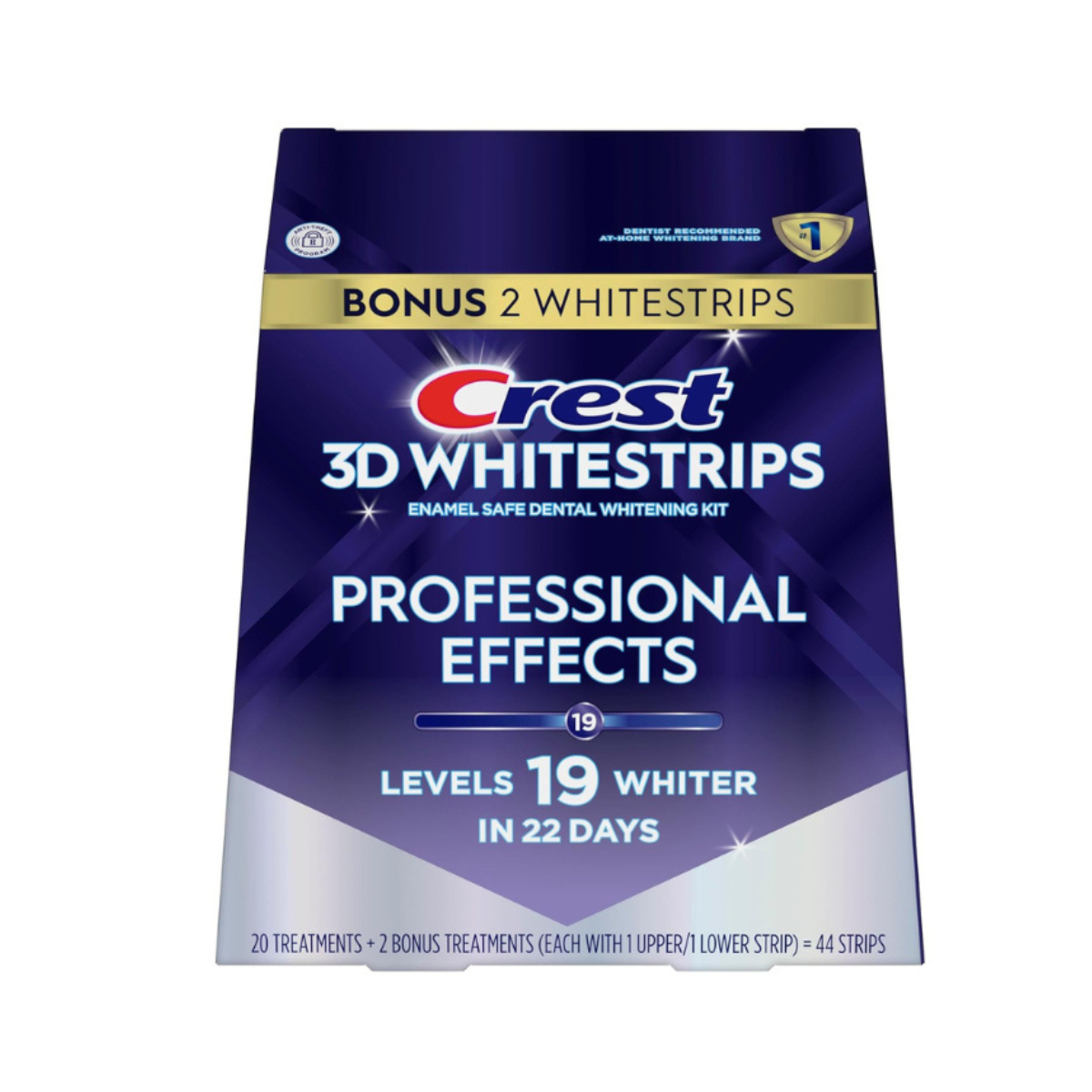 Crest Professional Effects Levels 19 Whiter - Bandes Blanchissantes