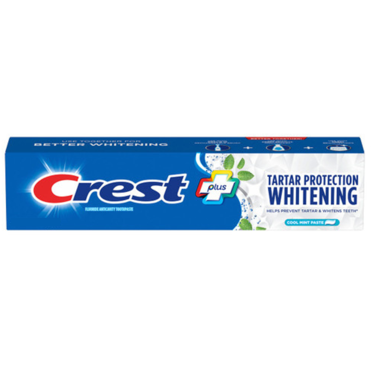 Dentifrice Crest Tartar Protection Whitening Cool Mint Paste 232g