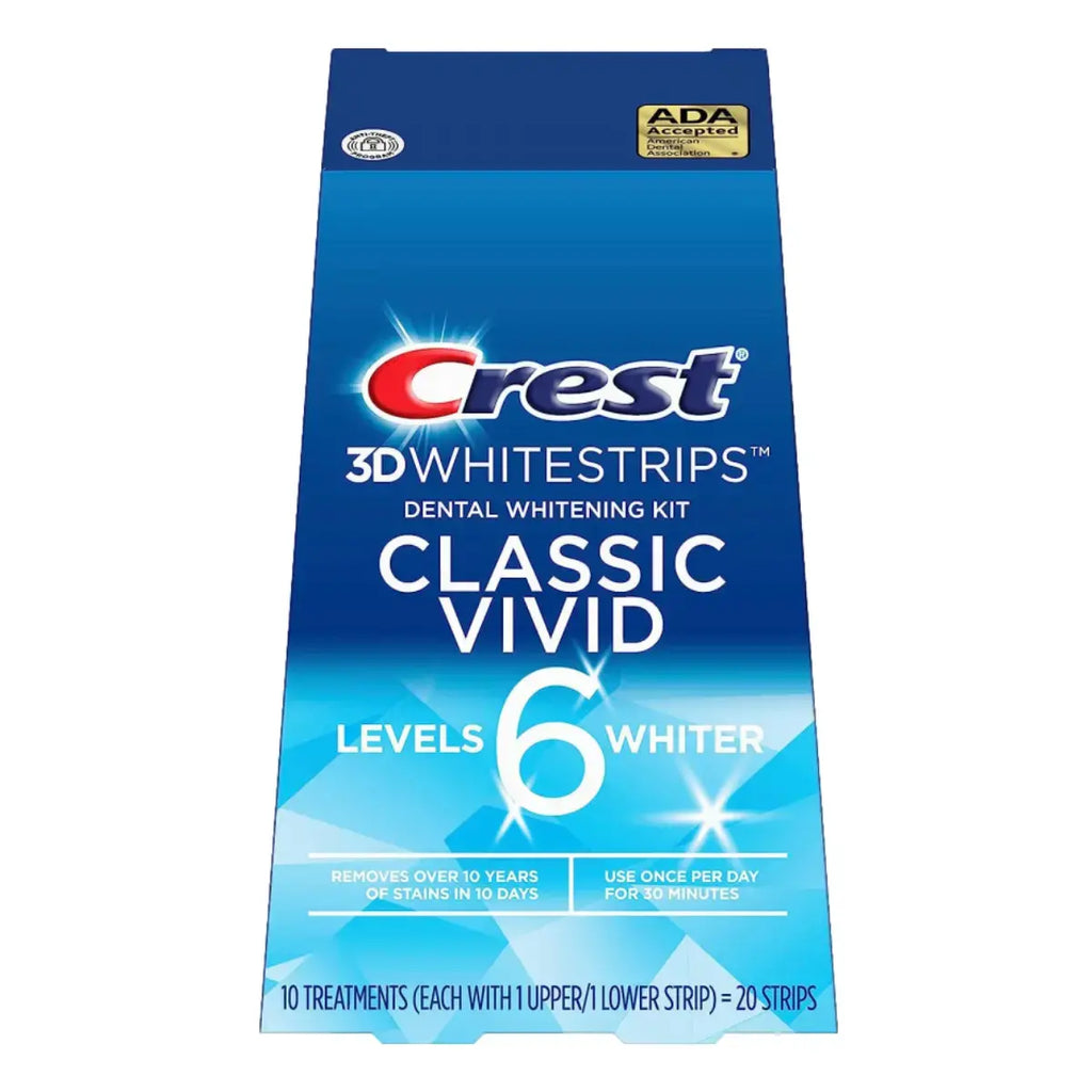 Bandes Blanchissantes Classic Vivid 6 Levels Whiter Whitestrips
