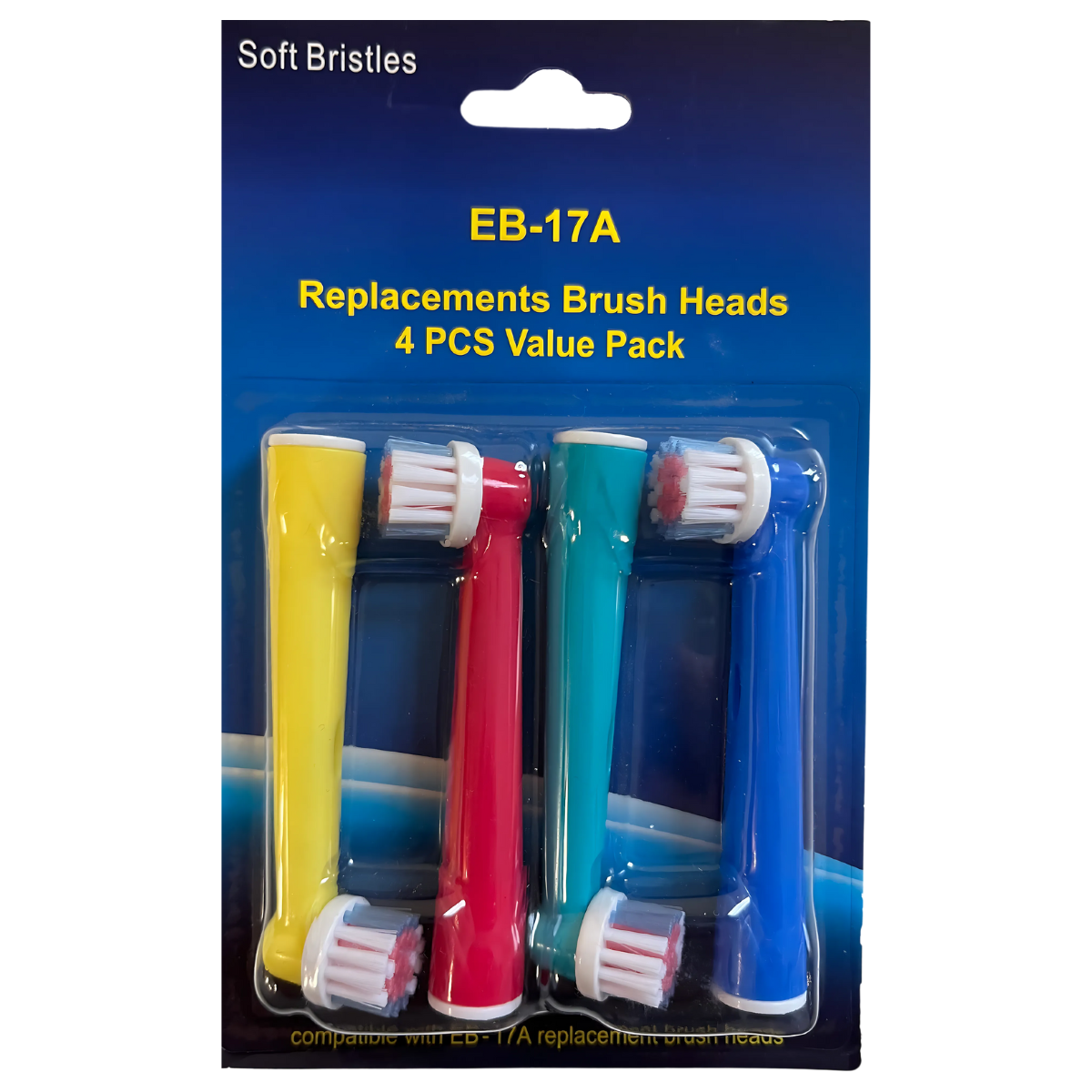 Lot de 12 Têtes de Brosse Compatibles Braun Oral-B - EB-17A/EB-10A