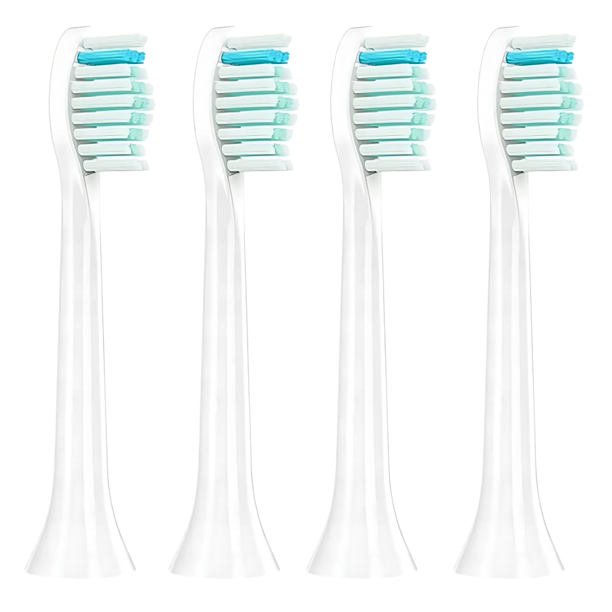 Zestaw 12 Końcówek Philips Sonicare – 4x Białe, 4x Czarne, 4x P-HX-3014