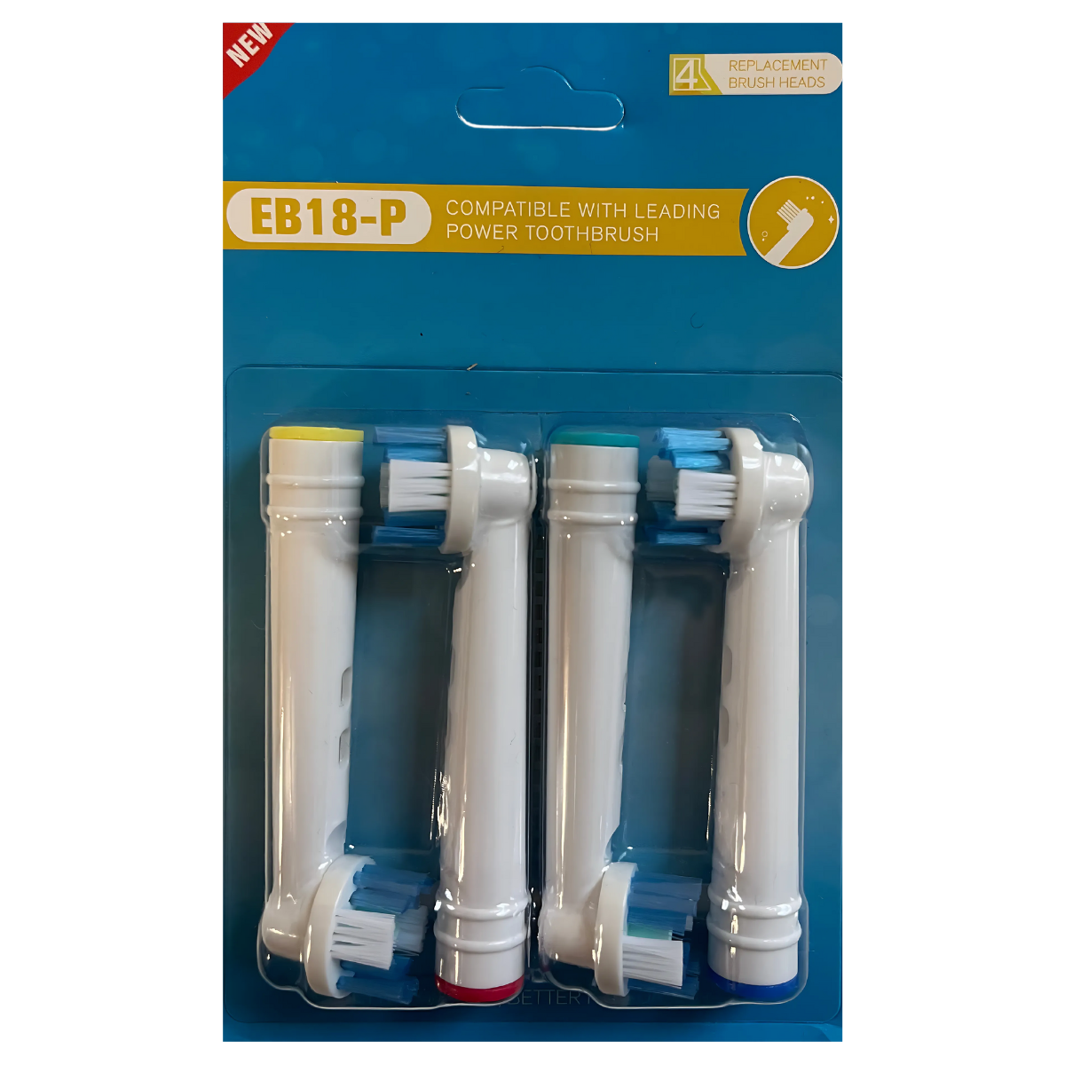 Lot de 8 Têtes de Rechange Compatibles Braun Oral-B - EB58X/EB18-P