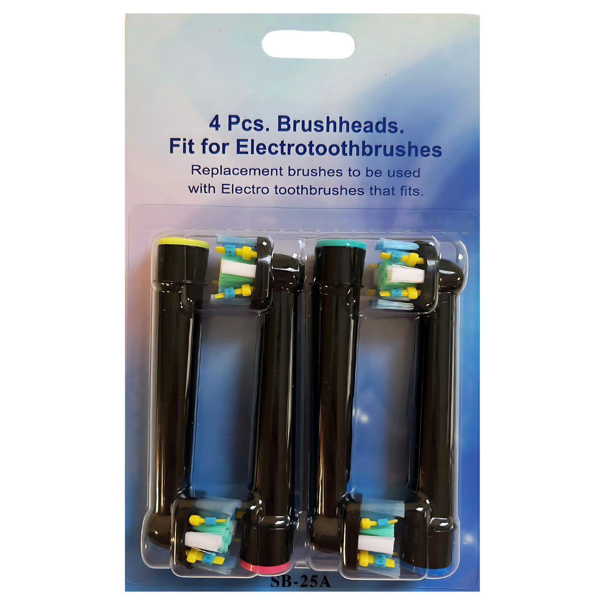 Lot de 8 Têtes de Brosse Compatibles Braun Oral-B - SB-25A/EB25-P